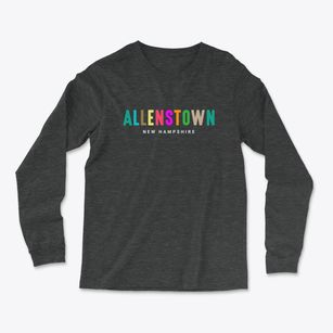 Allenstown New Hampshire Color Pop Light Soft Long Sleeve T-Shirt