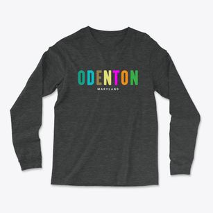 Odenton Maryland Color Pop Light Soft Long Sleeve T-Shirt
