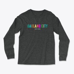 Oakland City Indiana Color Pop Light Soft Long Sleeve T-Shirt