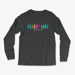 Desert Aire Washington Color Pop Light Soft Long Sleeve T-Shirt
