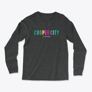 Cooper City Florida Color Pop Light Soft Long Sleeve T-Shirt