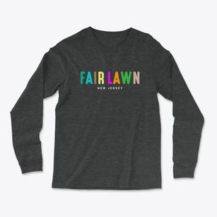 Fair Lawn New Jersey Color Pop Light Soft Long Sleeve T-Shirt