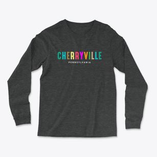 Cherryville Pennsylvania Color Pop Light Soft Long Sleeve T-Shirt