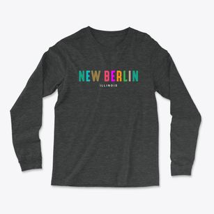 New Berlin Illinois Color Pop Light Soft Long Sleeve T-Shirt