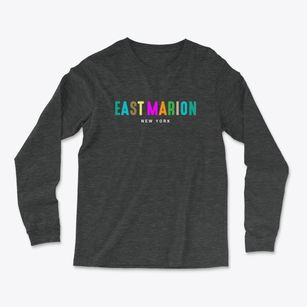 East Marion New York Color Pop Light Soft Long Sleeve T-Shirt