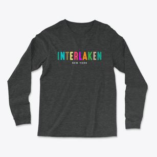 Interlaken New York Color Pop Light Soft Long Sleeve T-Shirt