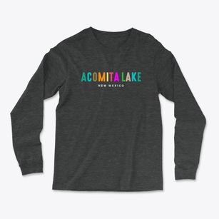 Acomita Lake New Mexico Color Pop Light Soft Long Sleeve T-Shirt