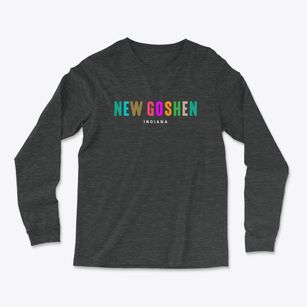 New Goshen Indiana Color Pop Light Soft Long Sleeve T-Shirt