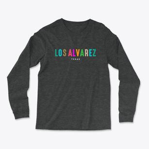 Los Alvarez Texas Color Pop Light Soft Long Sleeve T-Shirt