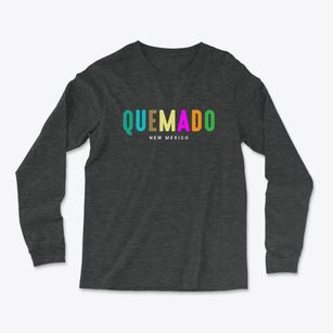 Quemado New Mexico Color Pop Light Soft Long Sleeve T-Shirt