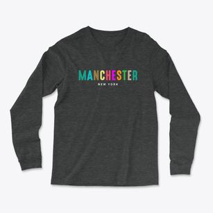 Manchester New York Color Pop Light Soft Long Sleeve T-Shirt