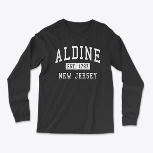 Aldine New Jersey Classic Established Light Soft Long Sleeve T-Shirt