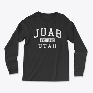 Juab Utah Classic Established Light Soft Long Sleeve T-Shirt