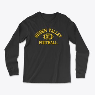 Hidden Valley Homeschool Classic Football Light Soft Long Sleeve T-Shirt