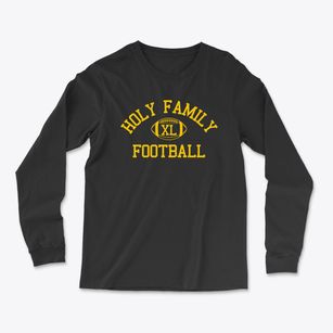 Holy Family Parish Classic Football Light Soft Long Sleeve T-Shirt