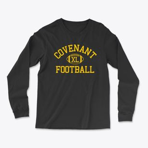 Covenant Christian School Classic Football Light Soft Long Sleeve T-Shirt