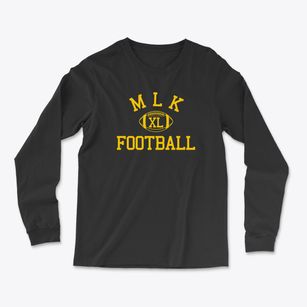 M L King School In Westwood Classic Football Light Soft Long Sleeve T-Shirt
