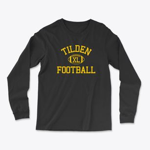Tilden High School Classic Football Light Soft Long Sleeve T-Shirt
