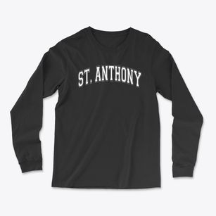 Saint Anthony Immaculate Conception Varsity Arch Light Soft Long Sleeve T-Shirt