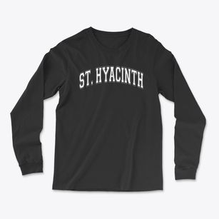 St Hyacinth Parish Varsity Arch Light Soft Long Sleeve T-Shirt