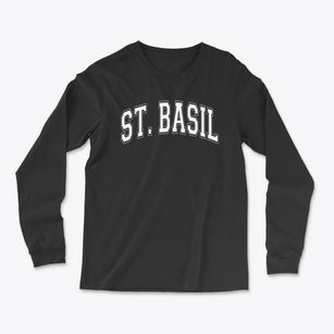 Saint Basil School Varsity Arch Light Soft Long Sleeve T-Shirt