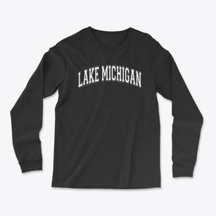 Lake Michigan Academy Varsity Arch Light Soft Long Sleeve T-Shirt