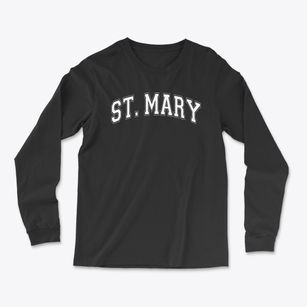 Saint Mary High School Bundschu Memorial Varsity Arch Light Soft Long Sleeve T-Shirt