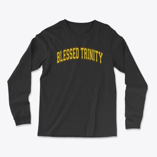 Blessed Trinity Parish Varsity Arch Light Soft Long Sleeve T-Shirt