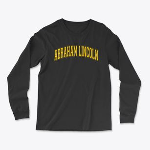 Abraham Lincoln Elementary School Varsity Arch Light Soft Long Sleeve T-Shirt