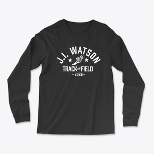 J.i. Watson Middle School Track and Field Light Soft Long Sleeve T-Shirt
