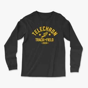 Telechron Elementary School Track and Field Light Soft Long Sleeve T-Shirt