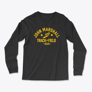 John Marshall Community High School Track and Field Light Soft Long Sleeve T-Shirt