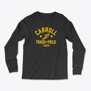 Carroll Middle School Track and Field Light Soft Long Sleeve T-Shirt