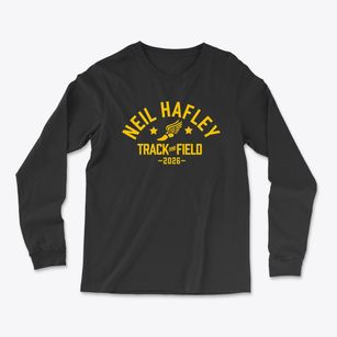 Neil Hafley Elementary School Track and Field Light Soft Long Sleeve T-Shirt