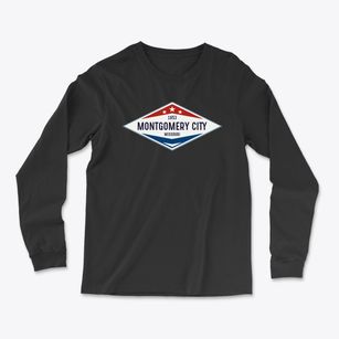 Montgomery City Missouri Diamond Star Light Soft Long Sleeve T-Shirt