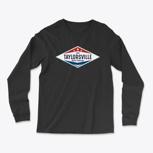 Taylorsville North Carolina Diamond Star Light Soft Long Sleeve T-Shirt