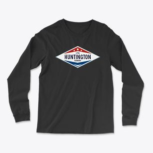 Huntington Vermont Diamond Star Light Soft Long Sleeve T-Shirt