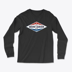 Mount Auburn Indiana Diamond Star Light Soft Long Sleeve T-Shirt