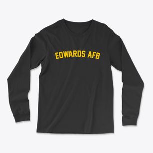 Edwards Afb California Classic Curve Light Soft Long Sleeve T-Shirt