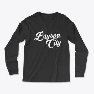 Bryson City North Carolina Vintage Team Light Soft Long Sleeve T-Shirt