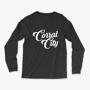 Corral City Texas Vintage Team Light Soft Long Sleeve T-Shirt