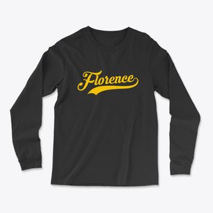 Florence Mississippi Vintage Team Light Soft Long Sleeve T-Shirt