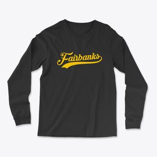 Fairbanks Alaska Vintage Team Light Soft Long Sleeve T-Shirt