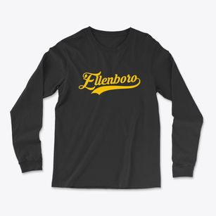 Ellenboro North Carolina Vintage Team Light Soft Long Sleeve T-Shirt