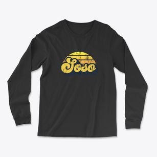 Soso Mississippi Sublime Sunset Light Soft Long Sleeve T-Shirt