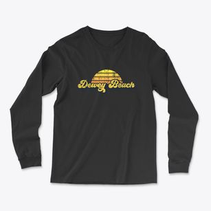 Dewey Beach Delaware Sublime Sunset Light Soft Long Sleeve T-Shirt
