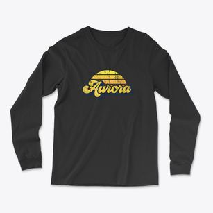 Aurora New York Sublime Sunset Light Soft Long Sleeve T-Shirt