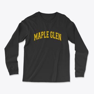 Maple Glen Pennsylvania Varsity Light Soft Long Sleeve T-Shirt