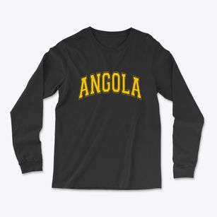 Angola New York Varsity Light Soft Long Sleeve T-Shirt