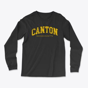 Canton Massachusetts Urban Vibe Light Soft Long Sleeve T-Shirt